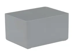 Inzetbak HxLxB 54x106x80mm Polystyreen Grijs 50 stuks