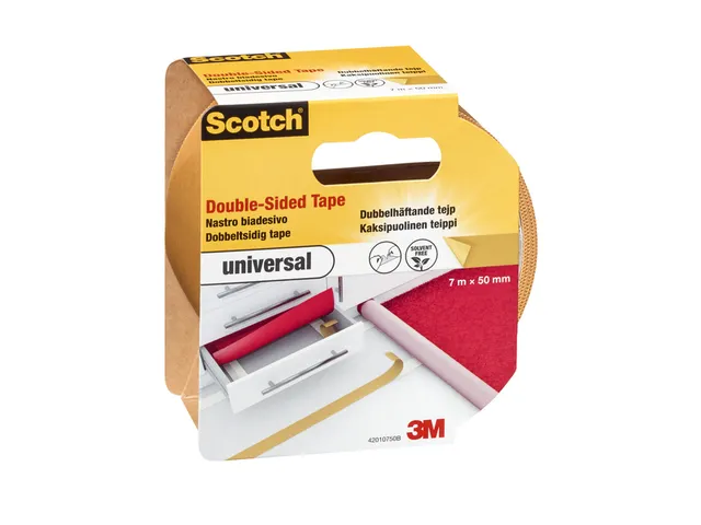 Ruban adhésif double face Scotch Universal 50mmx7m