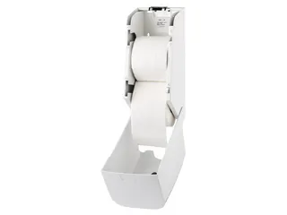 Toiletpapier Dispenser wit 2 rollen - 3