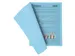 100 Dossiermappen SUPER 250 24x32cm Lichtblauw