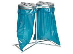 Dubbele Afvalverzamelaar Standhouder 980x850x480mm 120 Liter