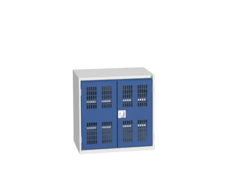 universele kast,HxBxD 800x800x550mm,2xStalen bodem,draaigrendelslot