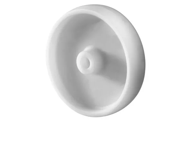 wiel,draagverm. 90kg,ØxB 100x27mm,kunststof-banden,glijlager