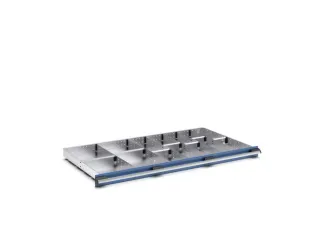 indelingsset,7lengteverdeler 6scheidingsplaten,v. front H 75mm - 4
