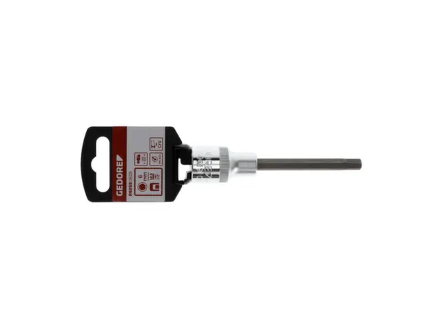GEDORE RED R62550619 Schroevendraaierbit 1/2 inch 6mm lengte 100mm
