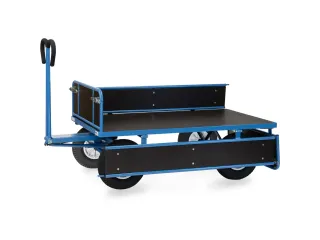 Handtrekwagen 6455P 750kg 1540x840mm hout polyurethaan wielen - 3