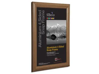 Kliklijst Seco A4 25mm hout rechte hoeken - 1