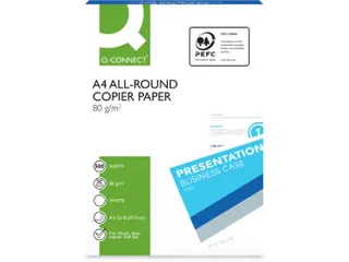 All-Round Kopieerpapier A4 80 gram Wit 500 Vel - 1