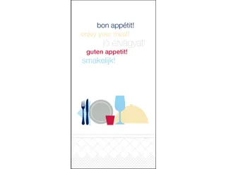 Tork 477303 Lunchservet Bon Appetit 33x33cm - 1