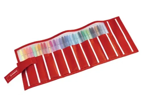 Pen 68 viltstift rollerset geassorteerde kleuren