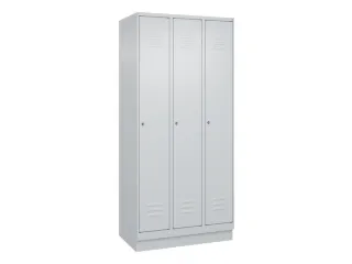 locker,HxBxD 1950x900x500mm,3vak,vak B 300mm,cil.-slot,sokkel - 1