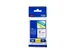 Labeltape Brother P-touch TZe-111 standaard 6mm zwart op transparant