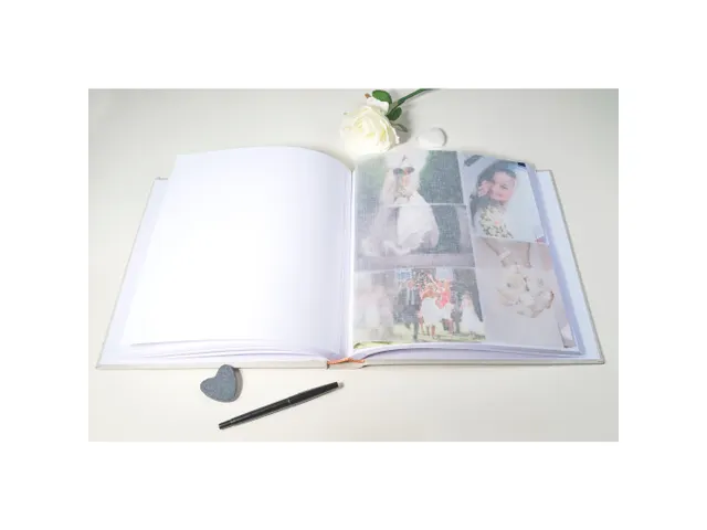 Fotoalbum 60p. wit 2 9x32cm CHAMPÊTRE