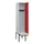 locker met bank,HxBxD 2120x400x815mm,1vak,vak B 400mm,cilinderslot