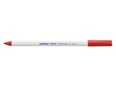 Viltstift edding 4600 textiel rond rood 1mm