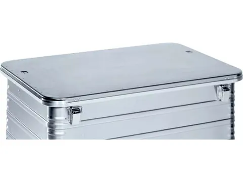 scharnierdeksel,v. kratwagen,LxB 1050x690mm,deksel m. band,2sluitingen