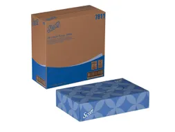 Scott Mini facial tissue 7811 2-laags 18,6x17,3cm wit 78 x 76 Tissues