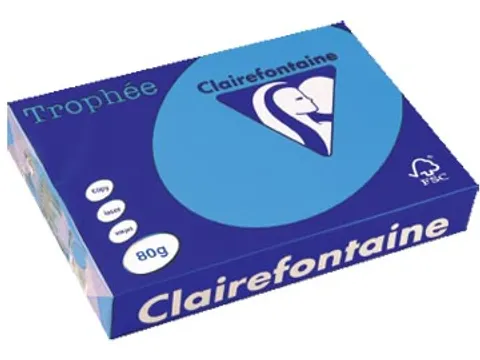 Trophée Intens Gekleurd Papier A4 80 gram 500vel Koningsblauw