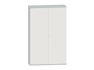 Kantoorkast 1920x1000x430mm Decor Romp Lichtgrijs Decor Front Wit - 1