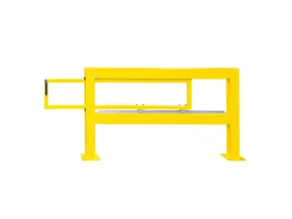 aanrijdbeschermingsplank,schuifhek-set,v. binnen,HxB 1000x1740-2590mm - 1
