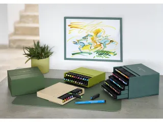 Tekenstift Faber-Castell Pitt Artist Pen Brush 24dlg studiobox - 10