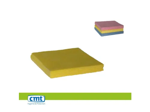 Sopdoek Non Woven 140 Gram 38x40cm geel 65 Stuks