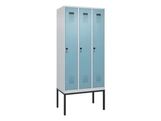 locker voor scheiding van kleding,HxBxD 2120x900x500mm,3vak - 2