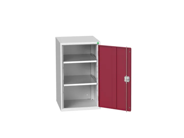 universele kast,HxBxD 900x525x550mm,2xStalen bodem,draaigrendelslot