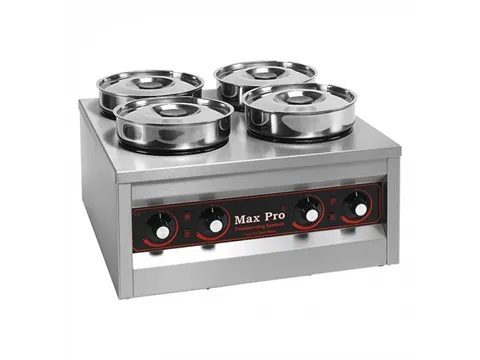 Foodwarmer MAXPRO 4 potten