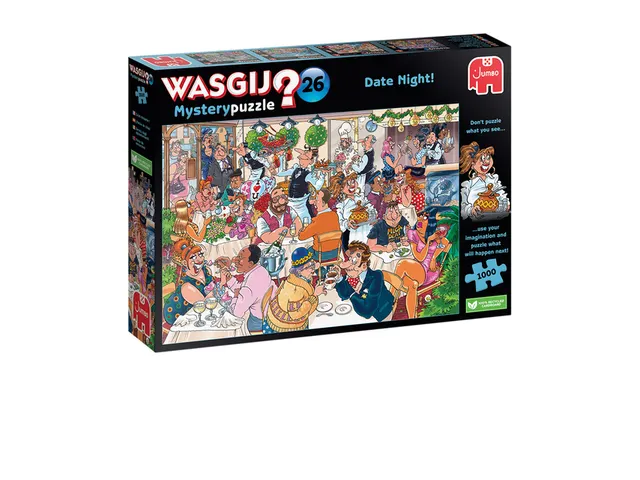 Puzzel Wasgij Mystery 26 Date Night! 1000 stukjes