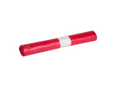 Afvalzak Propsac HDPE T25 70x110cm 120 Liter rood