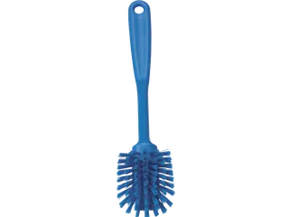 Afwasborstel Vikan klein 280mm blauw Medium vezel - 2