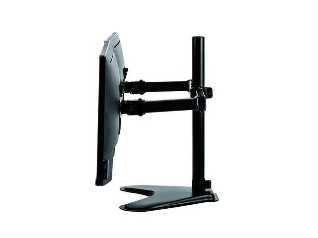 Monitorarm Fellowes Seasa dubbel horizontaal vrijstaand zwart