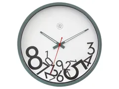 Stille wandklok - 30cm - nXt by NeXtime - Dropped nummers