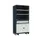 combikast HxBxD 2100x805x695mm 4xbodem 2laden Key lock antraciet grijs