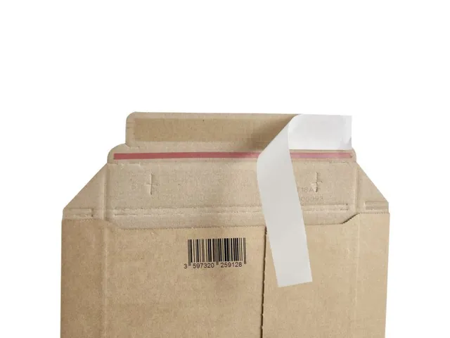 Golfkarton Envelop Bruin 246x346x60mm Zelfklevende Strip 100 Stuks