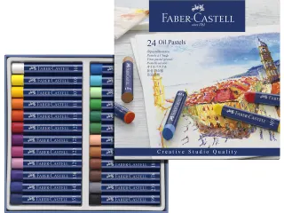Fc Creative Studio oliepastelkrijt Etui 24 Stuks - 1
