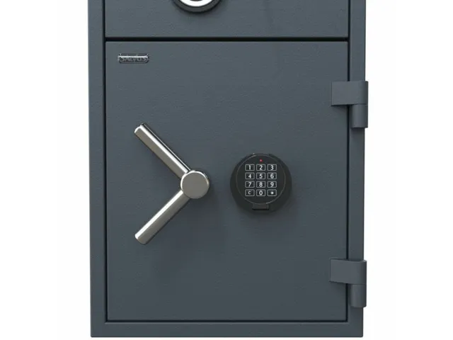 Salvus Tivoli 1S Afstortkluis elektronisch slot 67x44x55cm Grafietgrij