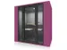 Akoestische Belcel Roof Double POD Rood