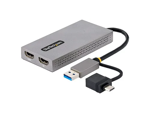 USB naar HDMI Adapter, USB 3.0 naar Dual HDMI Converter