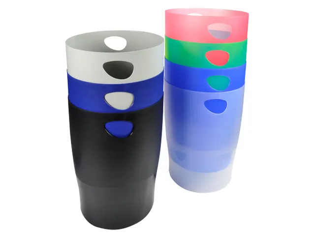 Corbeille-à-papier Ecobin Ecoblack - Noir