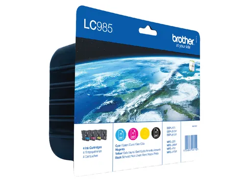 Brother LC-985 Valuepack Inktcartridge Zwart & Kleur Set