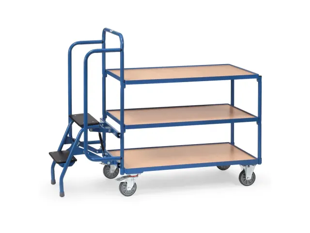 Orderverzamelwagens 2106 250kg 1000x600mm 2 Etages Hout