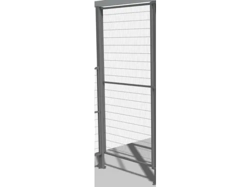 Veiligheidshek Wandelement 2050x1500mm Maaswijdte Hxb 100x20mm