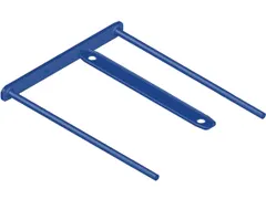 archiefbinder D-Clip blauw 100 stuks