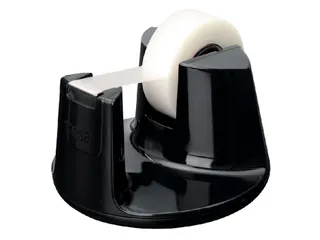 Plakbandhouder Tesa Compact zwart met 1rol tape 19mmx33m - 1