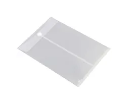 Enveloptas HF2 A4 240x335mm staand PP transparant wit
