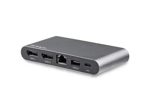 Dual Monitor Usb-c 5-in-1 Multiport Adapter 2x4k Displayport 100w