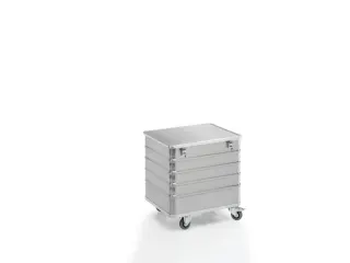 Bakwagens Aluminium Deksel En Cilinderslot 200kg 740x730x580mm - 3