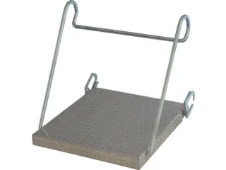 Inhangtrede,V. Staande Ladder Met Sporten,Draagverm. 150Kg,Aluminium - 1